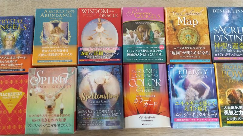 10種類のオラクルカード